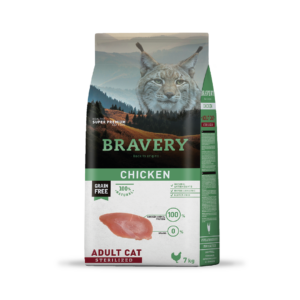Inicio bravery chicken adult cat sterilized 7 kg